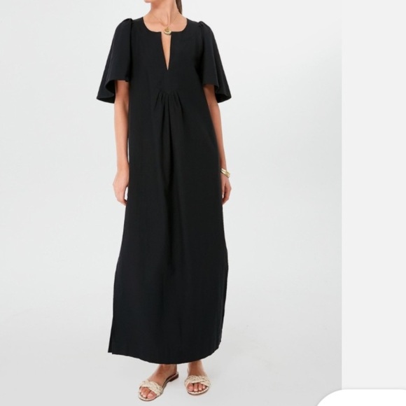 Pomander Place Tuckernuck Black Finley
Flutter Sleeve Maxi Dress XXL plus size - Picture 1 of 4